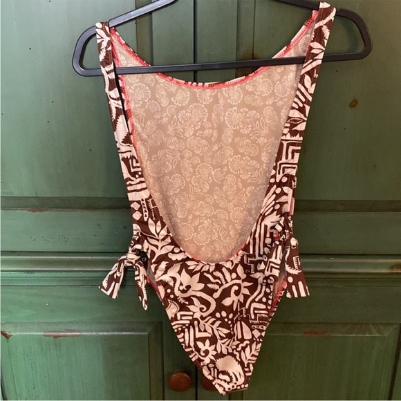 Free People Beach Pamela High Cut One Piece swim suit - Picture 4 of 5